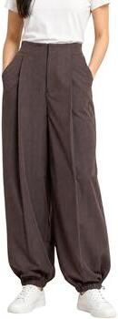 Only Broek Onlrumba-Alden Mw Pinst Balloon Pant Tlr 15383650 - Foto 4