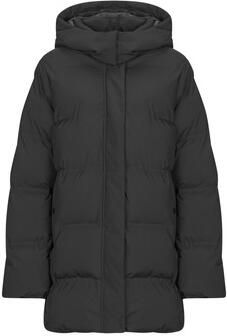Only Oversized gewatteerde lange jas met capuchon model 'JOSIE'