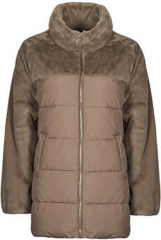 Only Gewatteerde jas ONLWANJA FUR PUFFER MIX COAT CC OTW