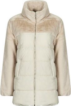 Only Gewatteerde jas ONLWANJA FUR PUFFER MIX COAT CC OTW