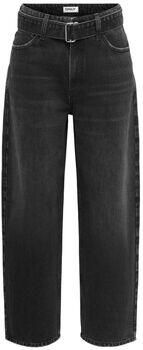 Only Straight Jeans Onlfenanda Hw Belt Ank Barrel Dnm Gen 15382421