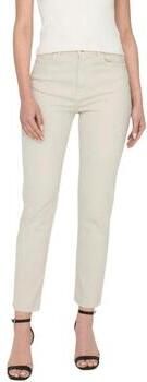 Only Straight fit high waist jeans met stretch model 'Emily' - Foto 9