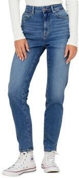 ONLY high waist cropped slim fit jeans ONLEMILY medium blue denim - Foto 9