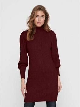 Only Comfort fit gebreide jurk van viscosemix model 'KATIA'