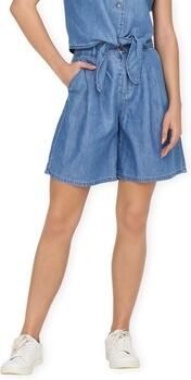 Only Relaxed fit korte jeans van een mix van katoen en lyocell model 'BEA' - Foto 3