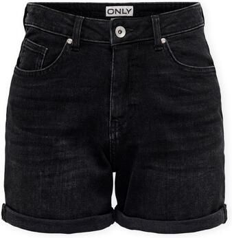 Only Relaxed fit korte jeans van katoenmix model 'JOSEPHINE'