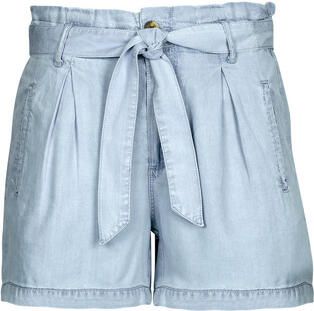 ONLY denim regular high waist denim short light blue denim - Foto 3