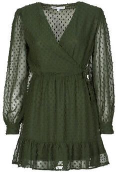 Only Wikkeljurk met volantzoom model 'TIVA'