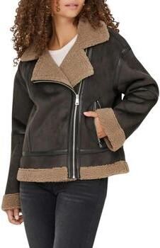 Only Regular fit bomberjack met kraag van teddybont model 'KENDRA' - Foto 2