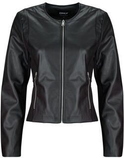Only Leren Jas ONLBITTEN MIX FAUX LEATHER