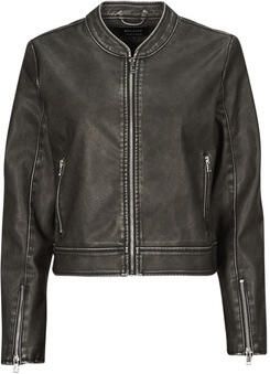 Only Leren jack ONLMINDY FAUX LEATHER WASHED JACKET OTW