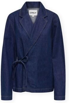 Only Mantel Ellis Jacket Dark Blue Denim