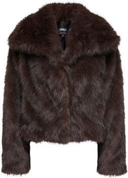 Only Relaxed fit jack van imitatiebont met haakjessluiting model 'DAWN LIFE'