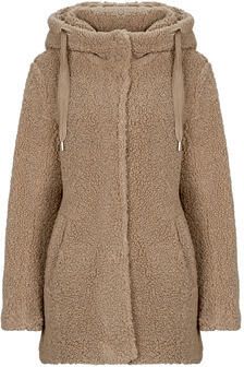 Only Korte jas ONLMINA CURLY TEDDY COAT OTW