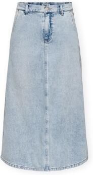 Only Midi-rokken Noos Mindy Skirt Light Blue