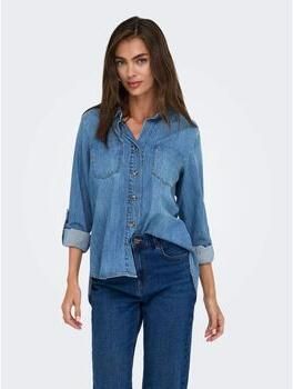 Only Overhemd 15361370 YASMIN-MEDIUM BLUE DENIM