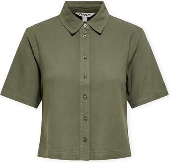 Only Overhemd Goa Shirt Smokey Olive