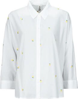 Only Boxy fit overhemdblouse van puur katoen model 'NEW LINA GRACE'