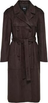 Only Parka Jas Onlbine Life Faux Suede Trenchcoat Otw 15356625