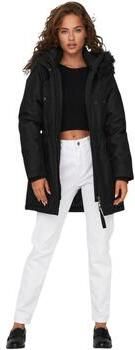 Only Regular fit parka van polyester met afneembare met imitatiebont model 'Iris' - Foto 8