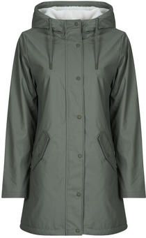 Only Functionele jas ONLSALLY RAINCOAT OTW NOOS met capuchon en voering van teddy-pluche - Foto 2