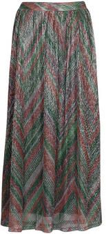 Only Rode Korte Rok Bianca Multicolor Dames