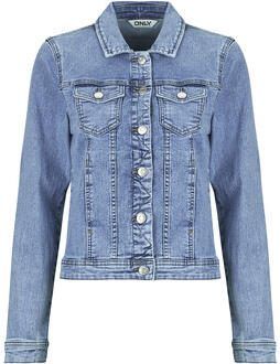 Only Jeansjack ONLWONDER – Spijkerjack met deelnaad en stretch - Foto 6