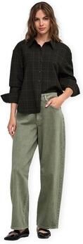 Only Wijde jeans Calla Baggy Smokey Olive