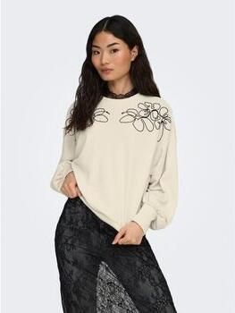 Only relaxed fit sweatshirt van katoenmix model 'BROOKE' - Foto 8