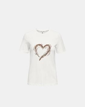 Only T-shirt ONLMARCY S S BOX TOP CC JRS