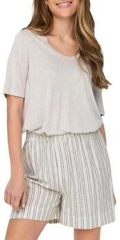 Only Shirt met korte mouwen ONLELISE S S V-NECK TOP JRS NOOS - Foto 8