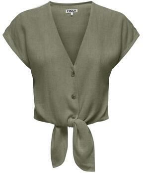 Only Siesta Knot Linnen Blouse Dames