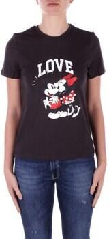 Only Shirt met korte mouwen ONLMICKEY LIFE REG S S VALENTINE TOP JRS