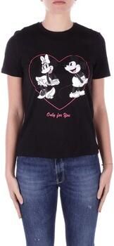 Only Shirt met korte mouwen ONLMICKEY LIFE REG S S VALENTINE TOP JRS