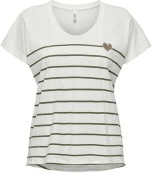Only T-shirt Korte Mouw Emily