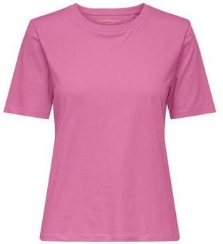 Only T-shirt Korte Mouw Happy