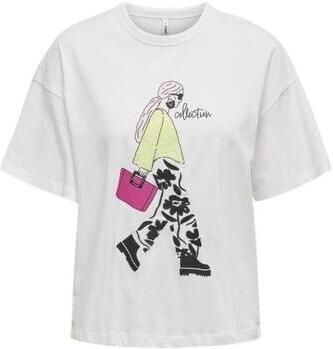 Only T-shirt Korte Mouw