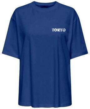 Only Shirt met korte mouwen ONLVIVVI LIFE S S LOVELY TOP JRS