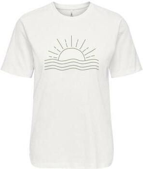 Only T-shirt Korte Mouw Lanya