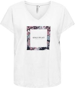 Only T-shirt Korte Mouw Mally Life Loose