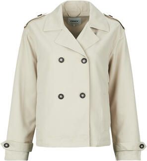 Only regular fit trenchcoat-jack met reverskraag model 'HANNAH' - Foto 6