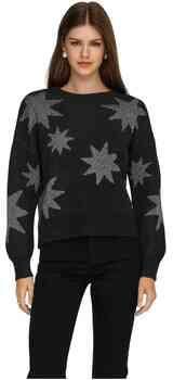 Only Trui met ronde hals ONLROSIE LS O-NECK GLITTER KNT - Foto 4
