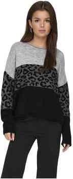 Only Regular fit gebreide pullover met opgerolde ronde hals model 'JADE' - Foto 12