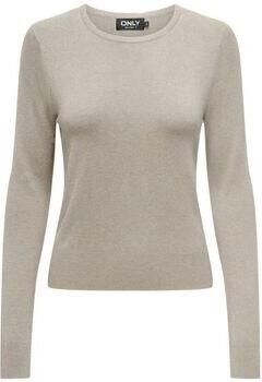 Only Trui 15333989 VENICE LIFE LS ONECK-WHITECAP GREY STROPES