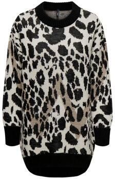 Only Acryl Gebreide Trui Herfst Winter Collectie Multicolor Dames