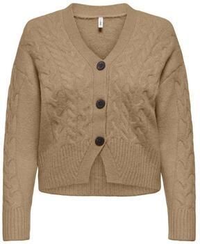 Only Vest Rio Life Cardigan Tannin