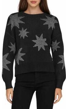 Only Trui met ronde hals ONLROSIE LS O-NECK GLITTER KNT - Foto 3