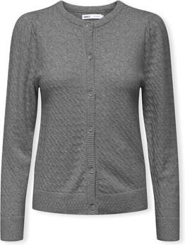 Only Trui Katia Life Knit Medium Grey Melange