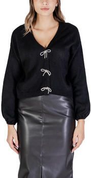 Only Relaxed fit gebreide pullover met strikdetail model 'DONNA' - Foto 3