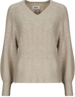 Only Lucilla Glitter V-neck Knitted Sweater Dames - Foto 2